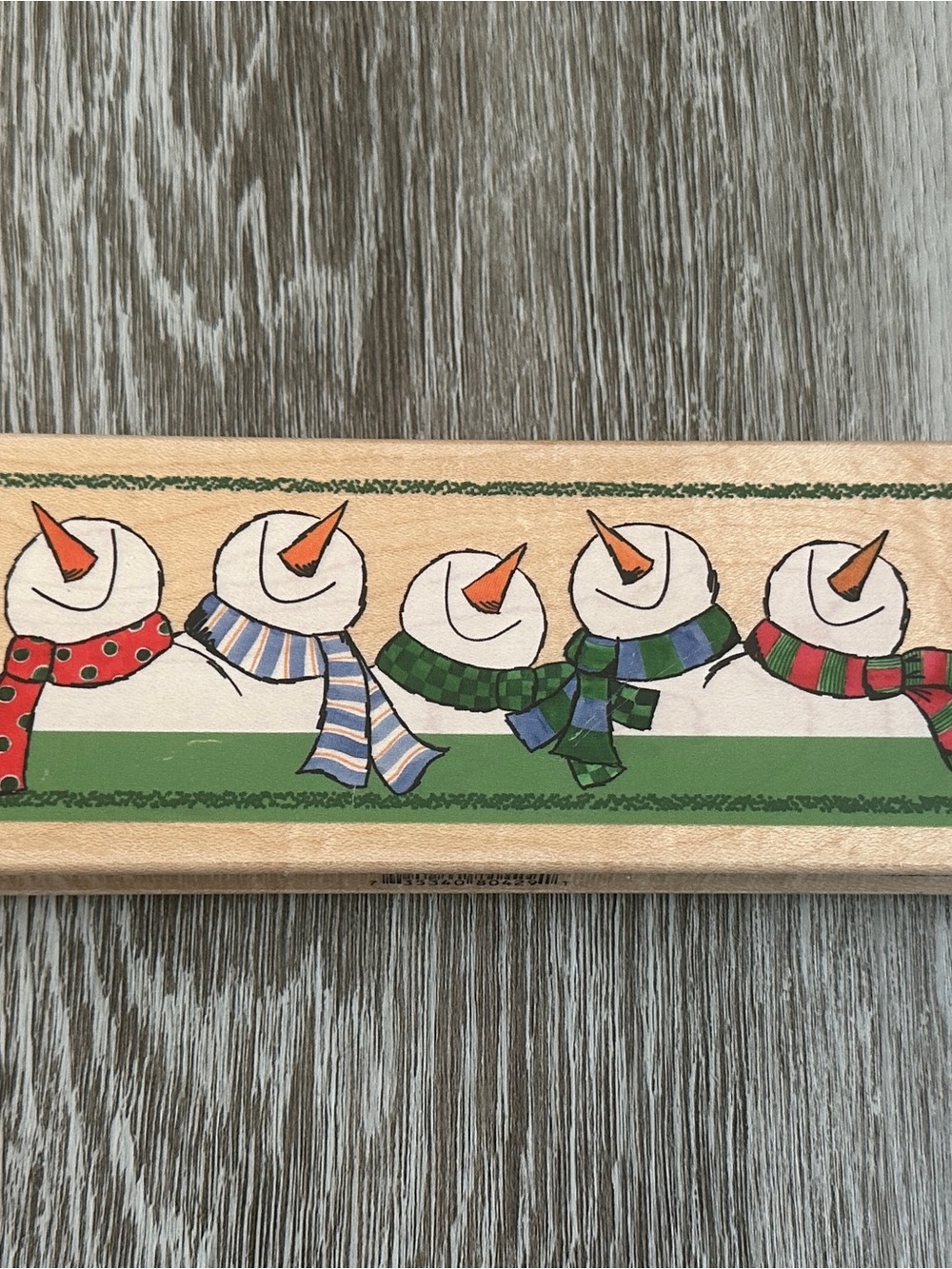 Stamps Happen Inc Tara Reed Designs Festive Snowmen Appears New